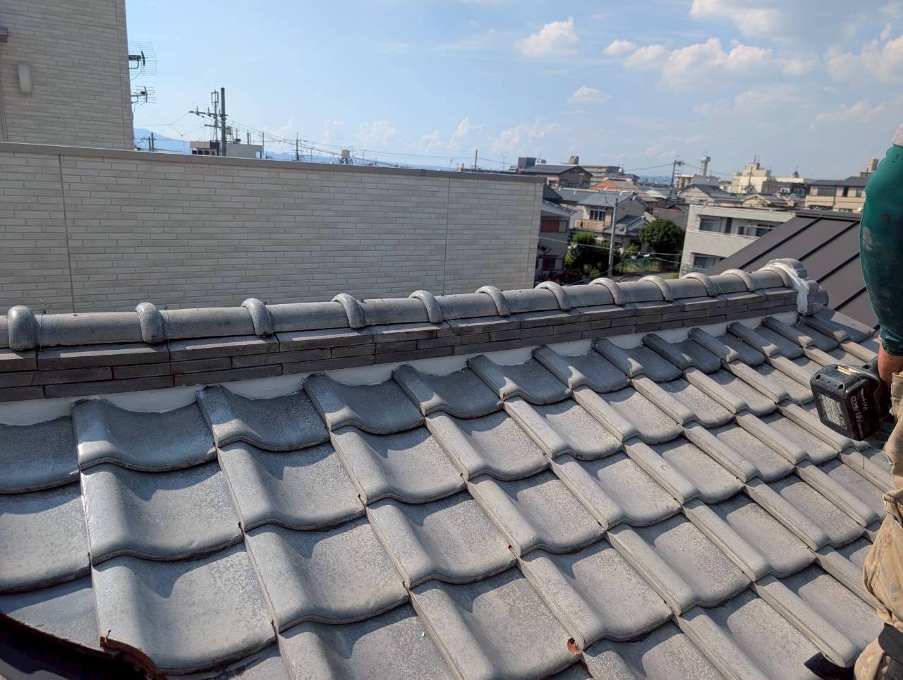 漆喰詰め直し工事 (7)