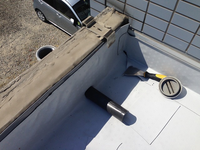 塩ビシート防水