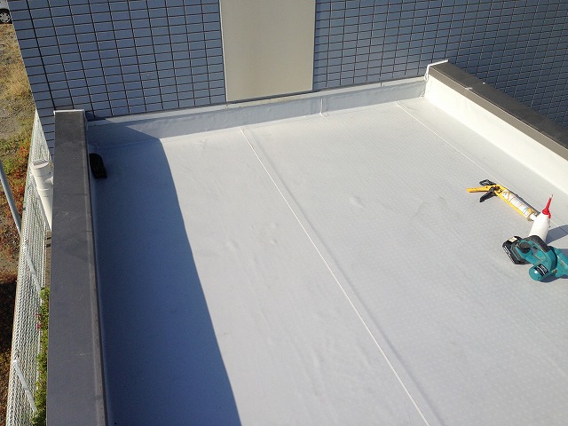 塩ビシート防水