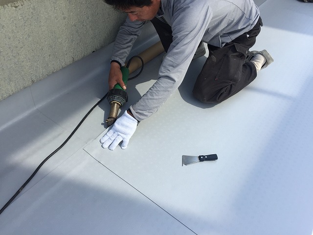 塩ビシート防水