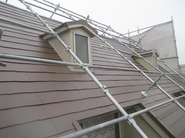 屋根塗装後