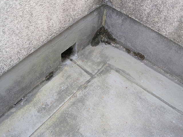 ベランダ床 現状