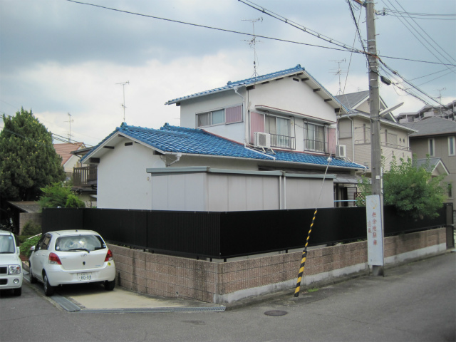 屋根の葺き替え前