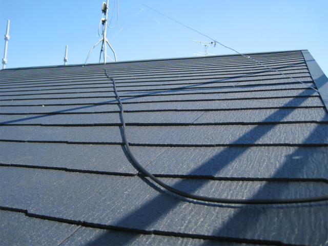 カラーベスト貼り