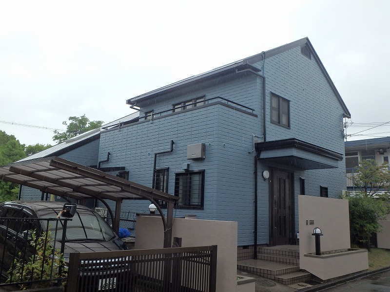 ヘーベルハウス　塗装完了