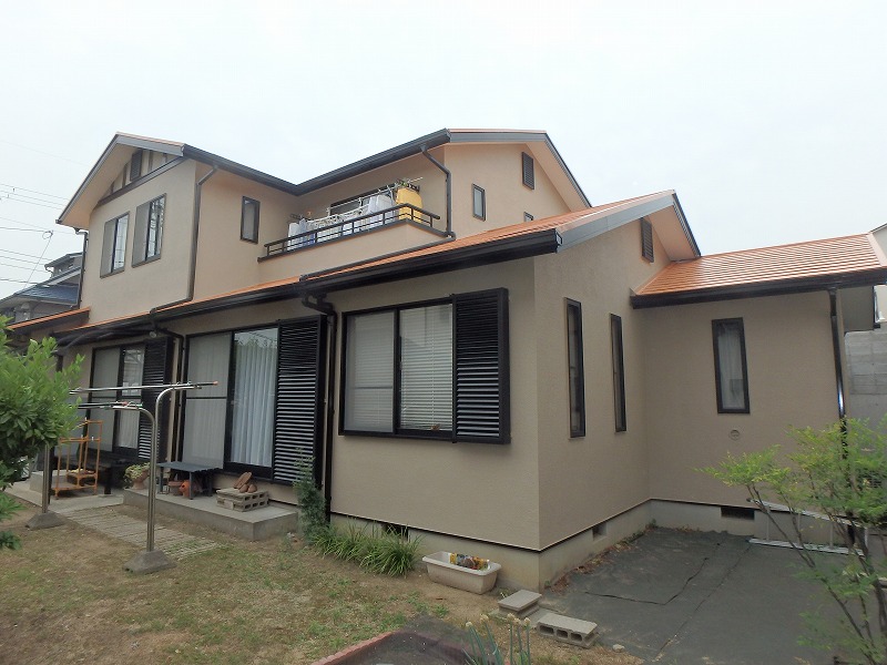 三井ホーム　塗装完了