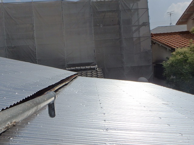 シルバー塗装完了