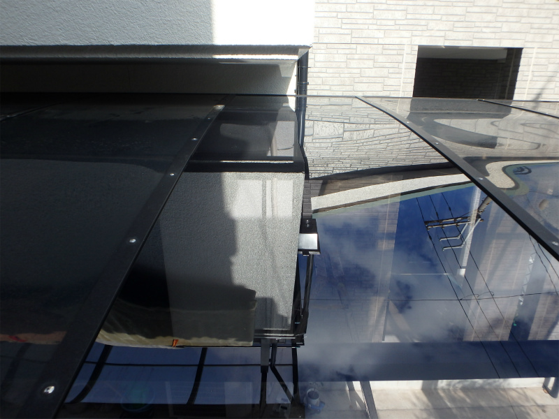 カーポートパネル交換