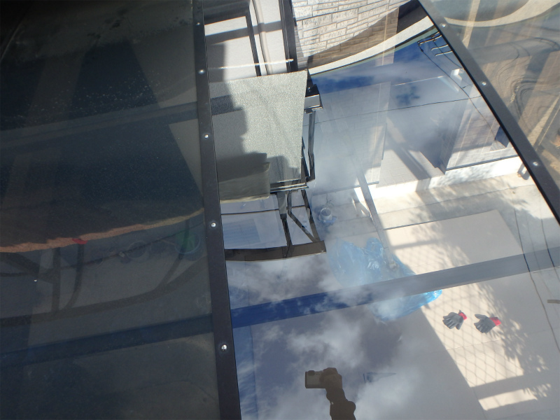 カーポートパネル交換