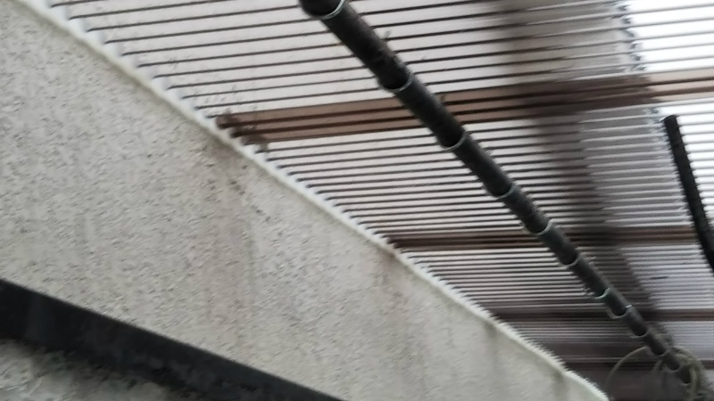 根元のコーキング