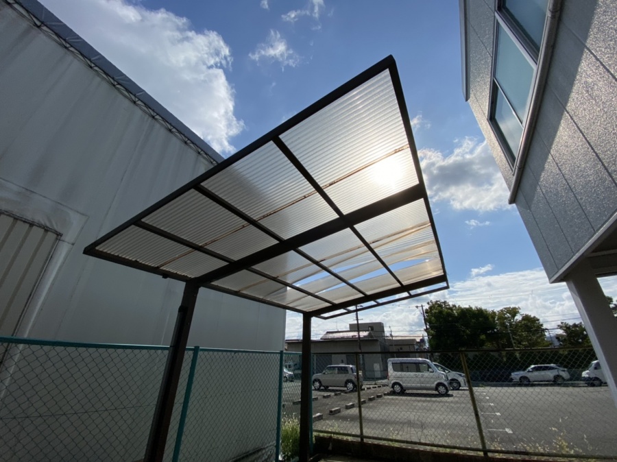 塩ビ波板カーポート