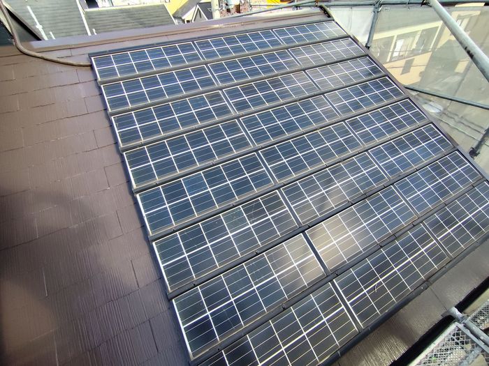 太陽光パネル側施工前