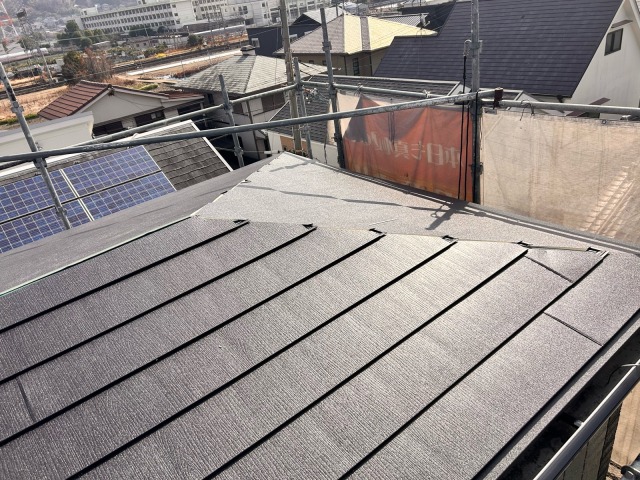 スーパーガルテクト施工後