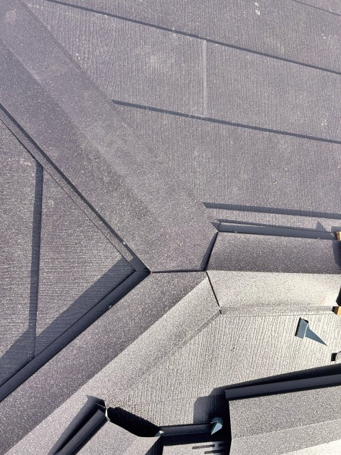 棟板金設置完了