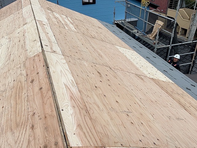 下地の確認と補強