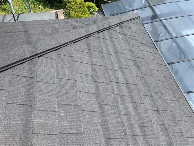 セネターで屋根カバー工法の施工後の屋根