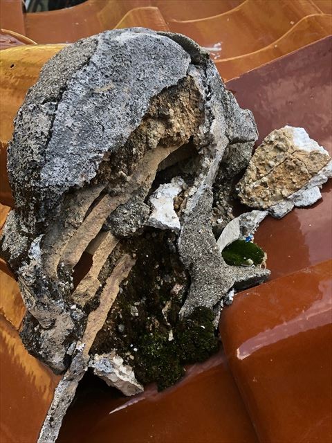 新南陽ｙ様鬼瓦