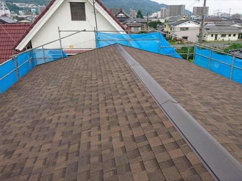 アスファルトシングルの屋根