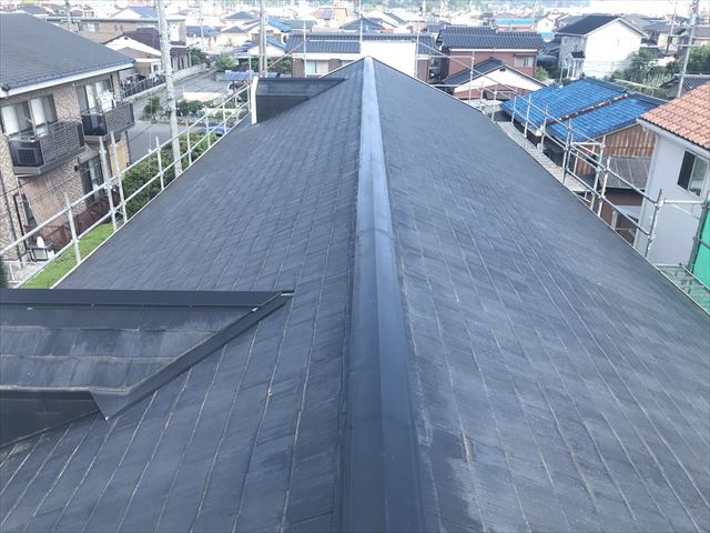 アパートのカラーベスト屋根