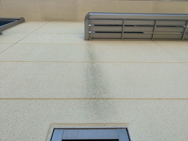 外壁の雨筋汚れ