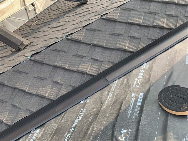 谷板金の取り付け
