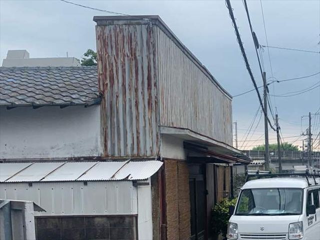 パラペット部分