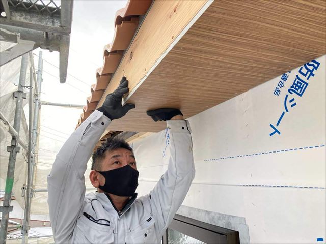 軒天の張り替え