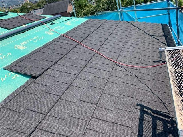 屋根材「セネター」の施工