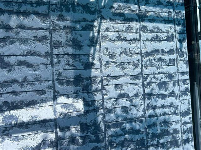 ダブルトーン工法で塗装した外壁