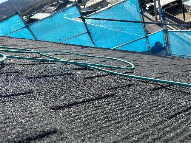 金属屋根材「セネター」の設置