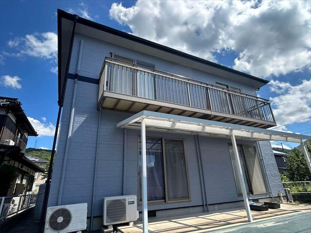 外壁塗装後の外観