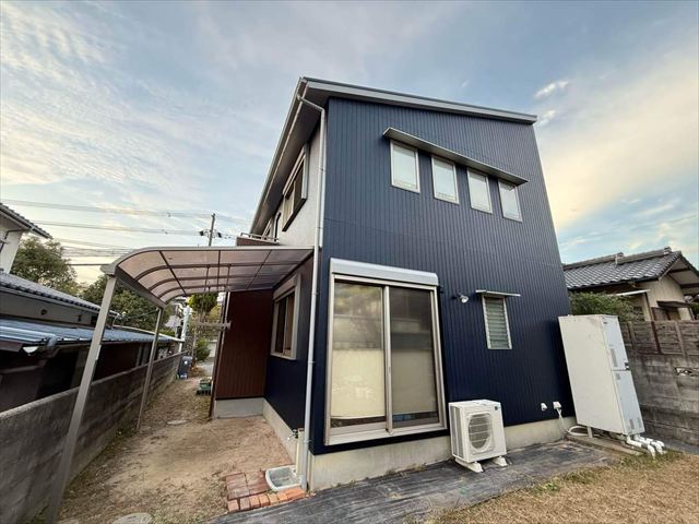 外壁塗装後の外観