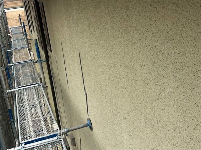 クラックの補修跡