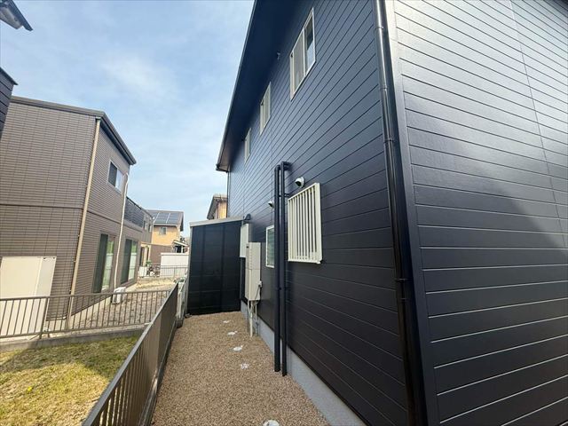 外壁塗装後の外壁