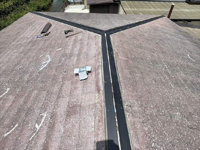 樹脂製の貫板の設置