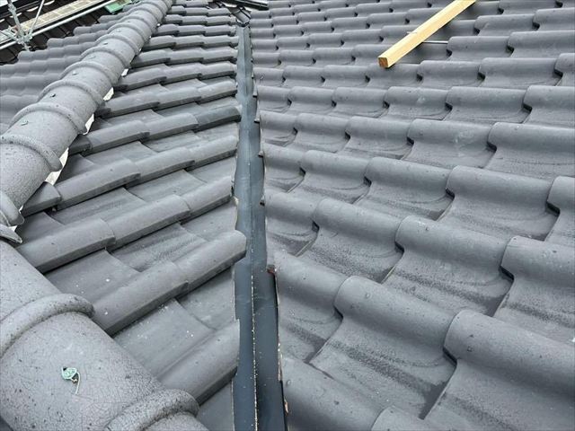 谷樋交換工事の施工後