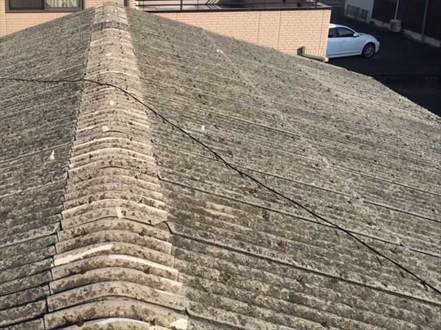 波型スレート屋根