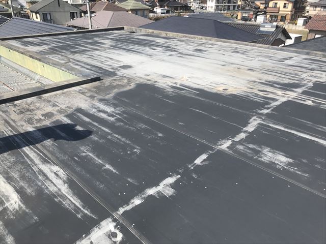 シート防水の陸屋根