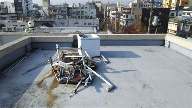 屋上のシート防水