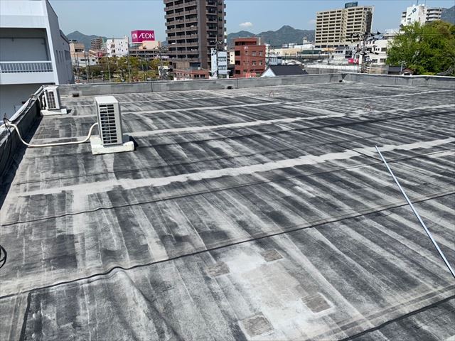 シート防水の陸屋根