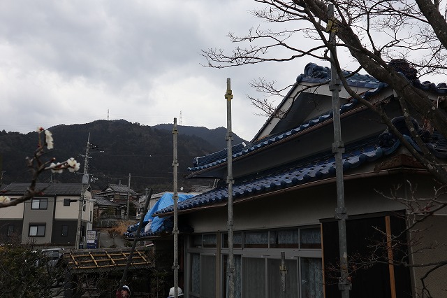 屋根雨漏れ箇所