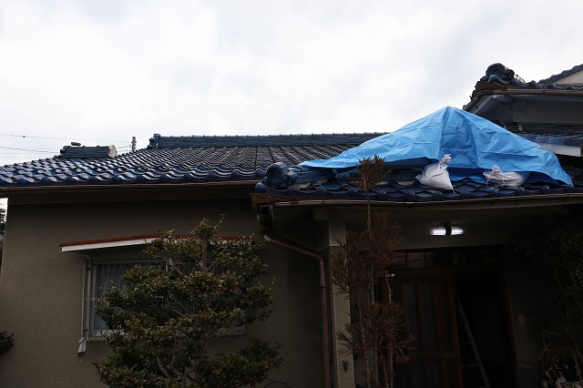 屋根雨漏れ