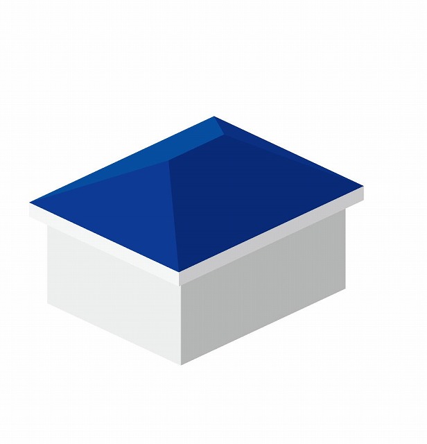 寄棟屋根イラスト