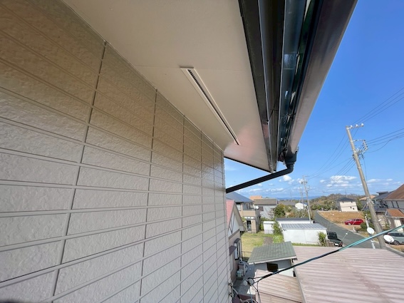 軒天　換気部材　小屋裏換気　暑さ対策　田原市