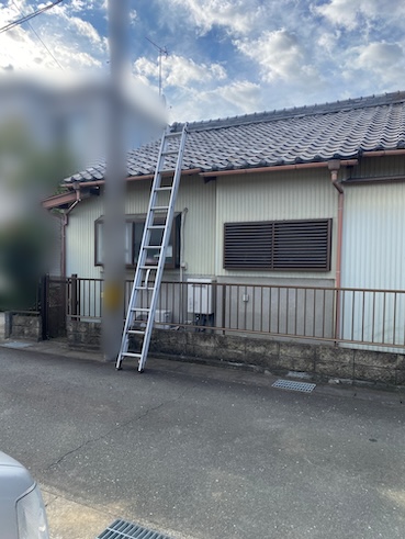 岡崎市　瓦屋根　劣化　点検　５０年　平屋
