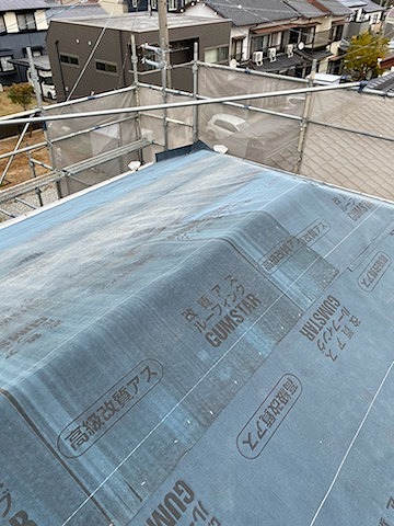 ルーフィング張り