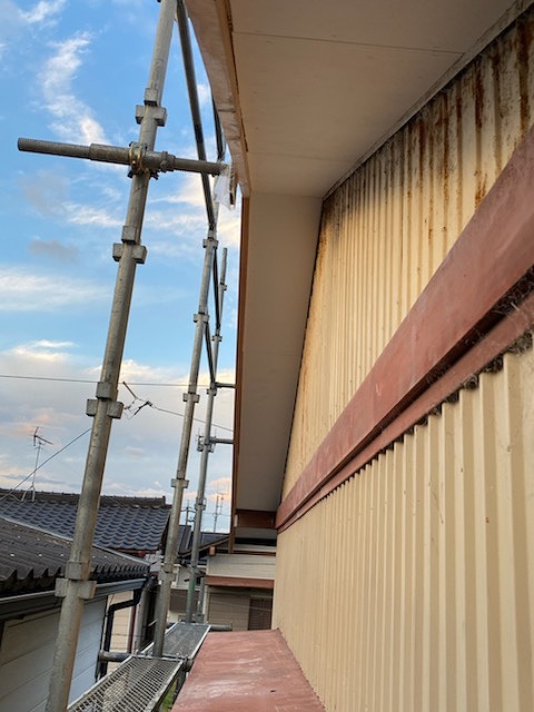 ケイカル板増し張り