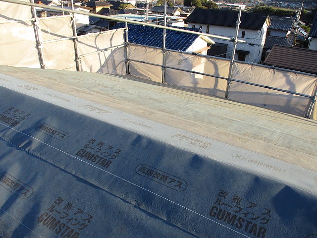 ルーフィング張り