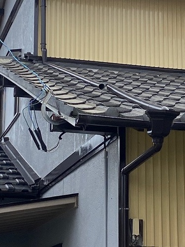 蒲郡市　雨樋　這樋　ジョイント　