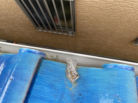 瓦　漆喰　劣化　剥がれ